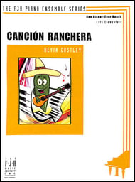 Cancion Ranchera piano sheet music cover Thumbnail